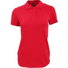 Sol's Women's Perfect Pique Short Sleeve Polo Shirt - Red