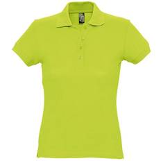 Sol's Women's Passion Pique Polo Shirt - Apple Green