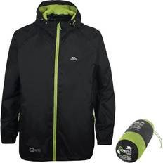 Trespass Women - XL Jackets Trespass Qikpac Rain jacket Unisex- Black