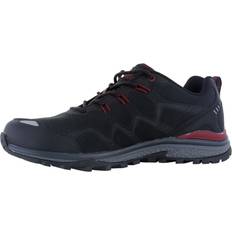 Men - Red Walking Shoes Hi-Tec Stinger Waterproof Walking Shoes Black/Red