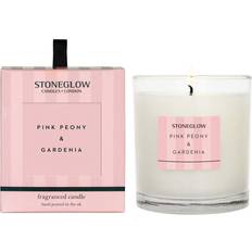 Stone Scented Candles Stoneglow Modern Classics – Pink Peony & Gardenia Woods Scented Candle