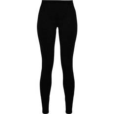Build Your Brand Womens/Ladies Jersey Stretch Leggings (Black)