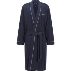 Hugo Boss Men Sleepwear HUGO BOSS Classic Kimono Bathrobes - Navy