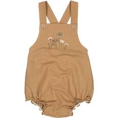 Brown Playsuits Children's Clothing Wheat Cartouche Sylva Overalls