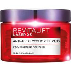 L'Oréal Paris Exfoliators & Face Scrubs L'Oréal Paris Revitalift Laser Renew Anti-Ageing Glycolic Acid Peel Pads x 30
