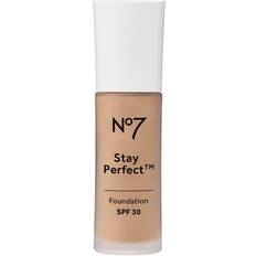 No7 Foundations No7 Stay Perfect Foundation SPF30 #14 Deeply Beige