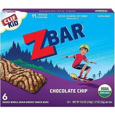 Clif Kid Organic ZBar Chocolate Chip 6 Bars