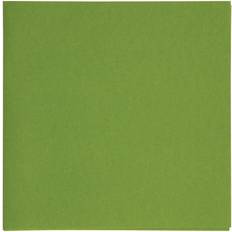 Duni soft Compostable Dinner Napkins Leaf Green 400mm (Pack of 720)