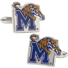 Cufflinks Inc Memphis Tigers Cufflinks - Silver/Blue/Yellow