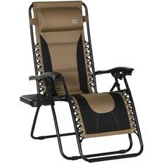 Lounge Patio Chairs Garden & Outdoor Furniture OutSunny Zero Gravity Reclining Chair