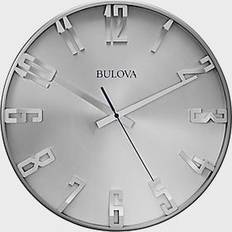 Bulova Director Raised Pewter Wall Clock Wall Clock