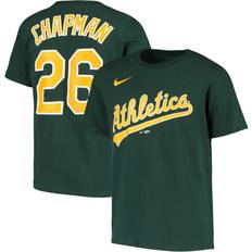 Nike Youth Big Boys Matt Chapman Oakland Athletics Player Name and Number T-Shirt