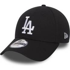 Men - White Headgear New Era League Essential LA Cap - Black
