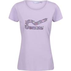 Regatta Womens/ladies Breezed Ii Butterflies Tshirt (pastel Lilac)