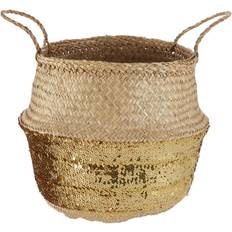 Gold Boxes & Baskets Premier Housewares Seagrass Natural Top Large, none Basket