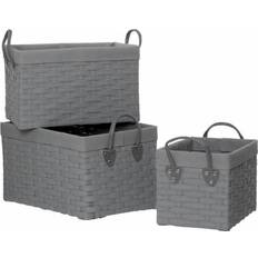 Premier Housewares Lida Nesting Storage Basket 40cm 3pcs