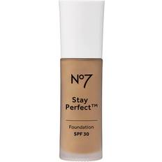 No7 Foundations No7 Stay Perfect Foundation 24 Deeply Honey