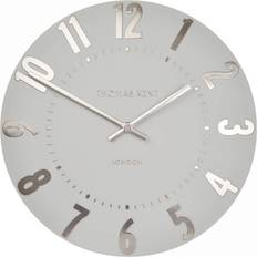 Clocks Thomas Kent 30cm Mulberry Wall Silver Cloud Wall Clock