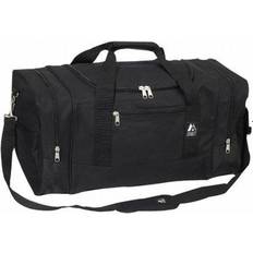 Everest Unisex Sporty Gear Duffel Bag Large Black