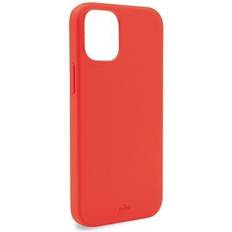Puro Silicone Case for Apple iPhone 12 Red