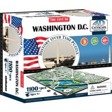 4D Cityscape Time Puzzle Washington DC, USA