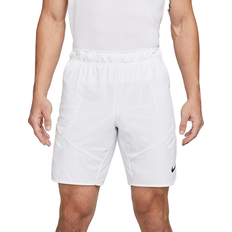 Tennis - White Trousers & Shorts Nike Court Dri-FIT Advantage Shorts Men - White/Black