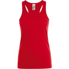 Sols Women's Justin Sleeveless Vest - Red