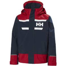 Red Shell Jackets Children's Clothing Helly Hansen Jr. Salt Port 2.0 Jacket - Navy (41694-597)