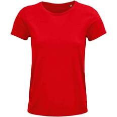 Sols Women's Crusader Organic T-shirt - Red