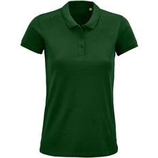Sols Women's Planet Organic Polo Shirt - Bottle Green