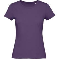 B&C Collection Women's Favourite Organic Crew T-shirt - Urban Purple