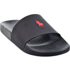 Polo Ralph Lauren Slippers & Sandals Polo Ralph Lauren Pony Logo - Black/Red
