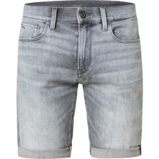 G-Star 3301 Slim Denim Shorts - Grey