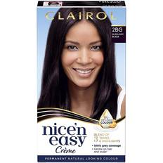 Clairol Hair Dyes & Colour Treatments Clairol Nice'n'Easy 2Bg Burgundy Black 177ml
