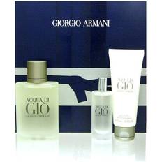 Giorgio Armani Unisex Gift Boxes Giorgio Armani Acqua di Gio Pour Homme EdT 100ml + EdT 15ml + Shower Gel 75ml