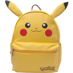 Yellow School Bags Difuzed Pikachu Backpack - Yellow