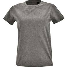 Sols Imperial Fit Short Sleeve T-shirt - Grey Marl