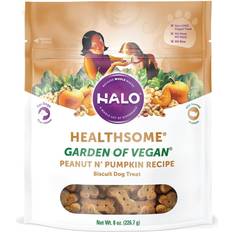 Halo Holistic Healthsome Garden of Vegan Peanut N’ Pumpkin Dog Biscuit Treats 0.22kg
