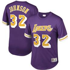 Los Angeles Lakers T-shirts Mitchell & Ness Los Angeles Lakers Mesh T-shirt Magic Johnson 32. Men's