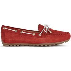 Red Boat Shoes Geox Leelyan - Red/White