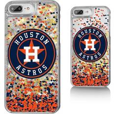 Strategic Printing Houston Astros iPhone 6 Plus/6s Plus/7 Plus/8 Plus Sparkle Gold Glitter Case
