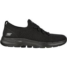 38 ⅓ - Women Walking Shoes Skechers FW Go Walk 6 W - Black