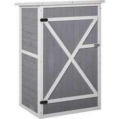 OutSunny Camping Furniture OutSunny Outdoor Garden Shed 2 Shelves