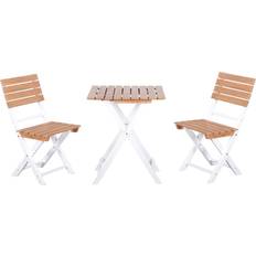 OutSunny 84B-789ND Bistro Set, 1 Table incl. 2 Chairs