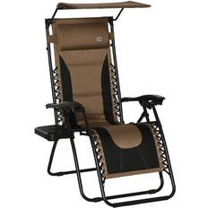 Adjustable Backrest Garden Chairs OutSunny 84B-781V70