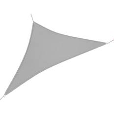 Sail Awnings OutSunny 4 x 3m Sun Shade Sail Rectangle Canopy Grey 500cm