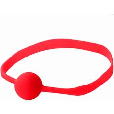 Gags Sex Toys Creative Conceptions Quickie Silicone Gag Red
