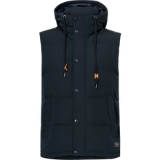 Superdry Men - S Outerwear Superdry Everest hooded quilted vest - Black