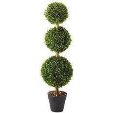 Decorative Items Smart Garden Trio Artificial Topiary Ball Christmas Tree 80cm