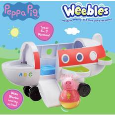 Peppa Pig Toy Vehicles Peppa Pig Weebles Push Along Wobbly Plane